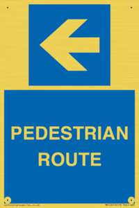 PEDESTRIAN ROUTE